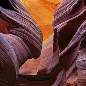 Sandstone slot canyon